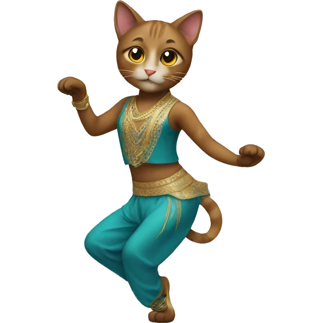 dancer cat emoji
