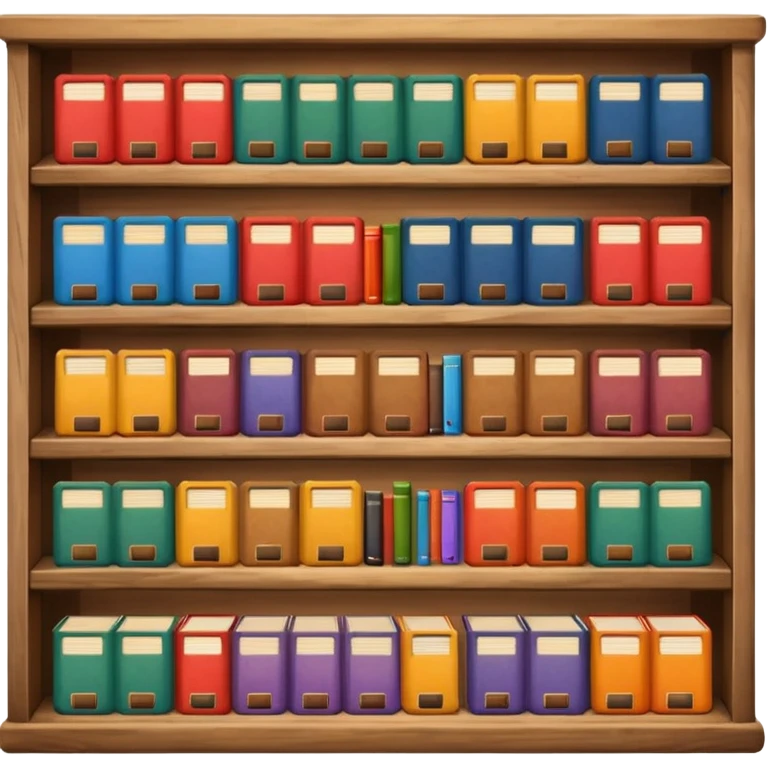 bookshelves emoji