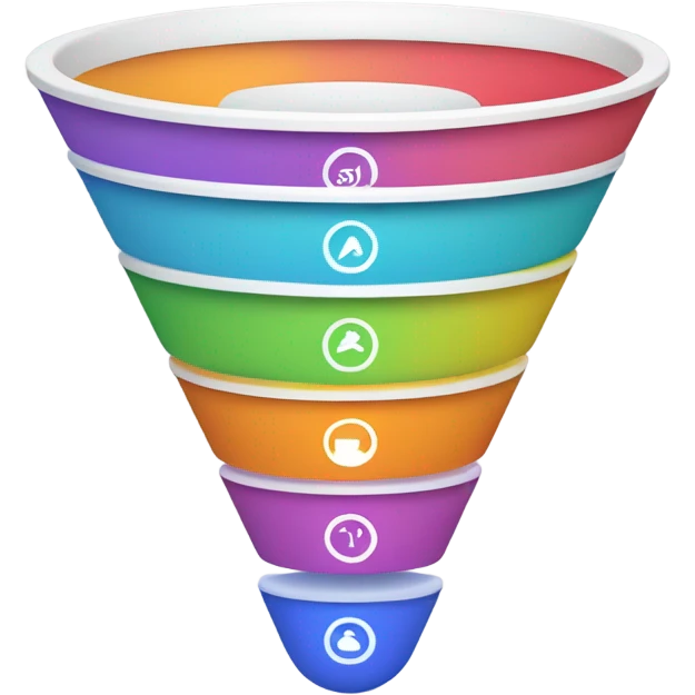 ai search funnel emoji