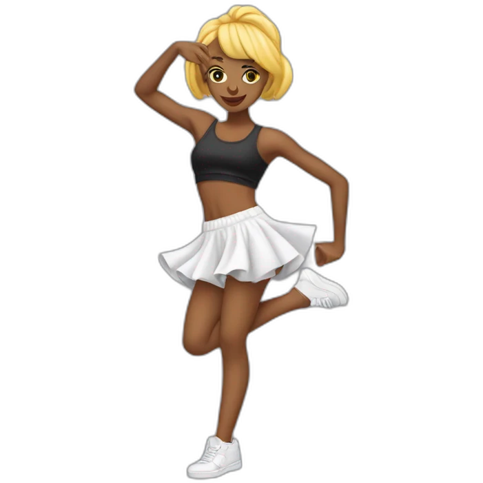 Danseuse de hip-hop  emoji