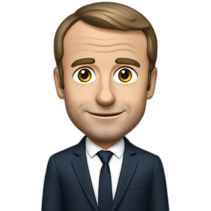 Emmanuel Macron emoji