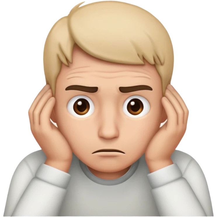 annoyed head sign emoji