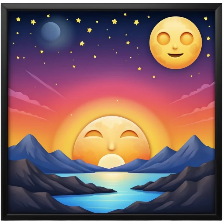 🌙🌄 emoji