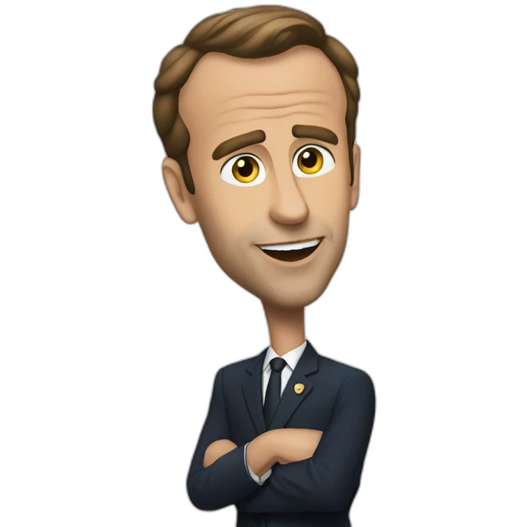 macron-talking emoji