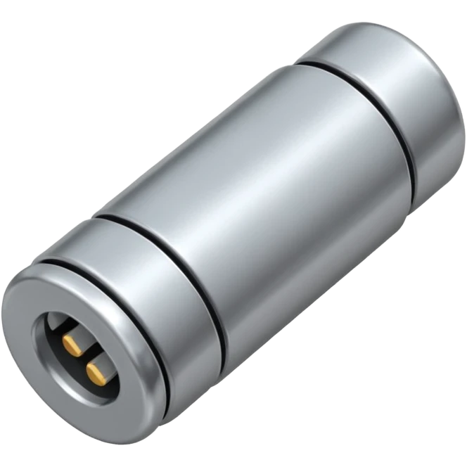 small metallic connector pin. emoji