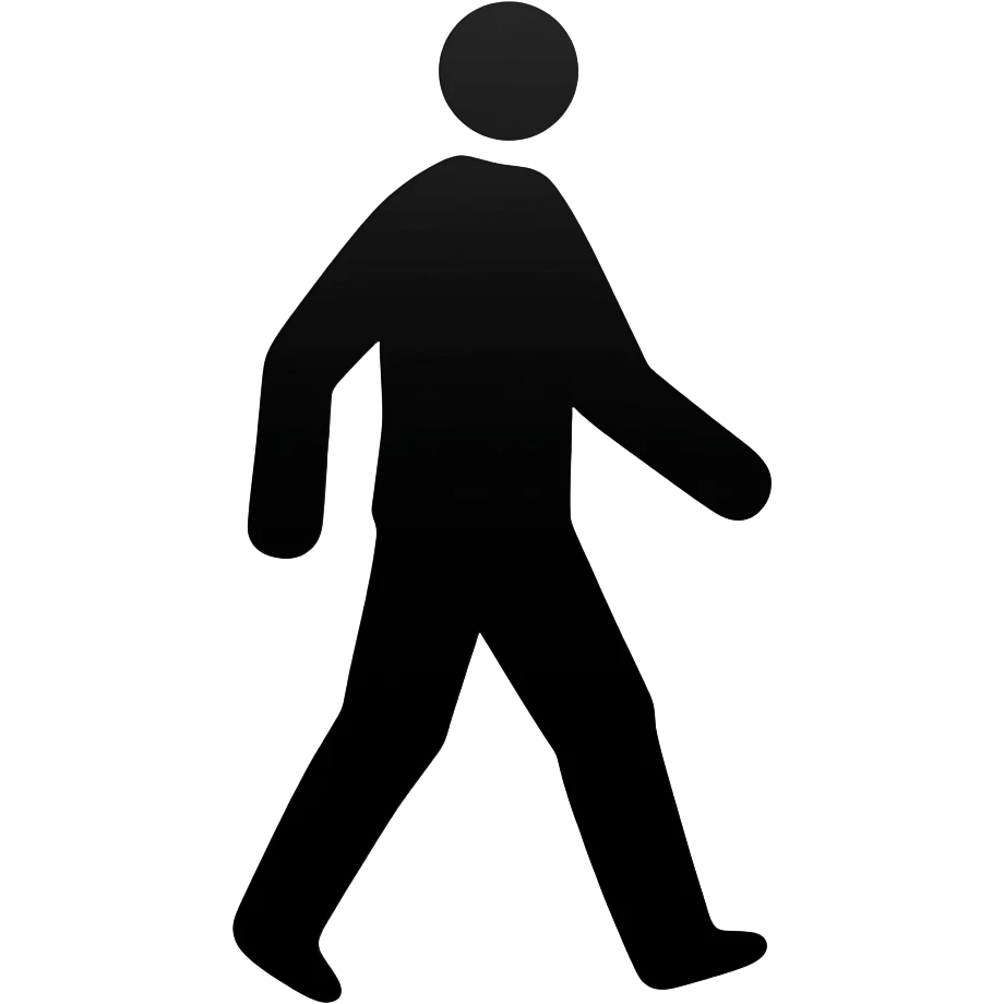 Pedestrian Crossing Sign emoji