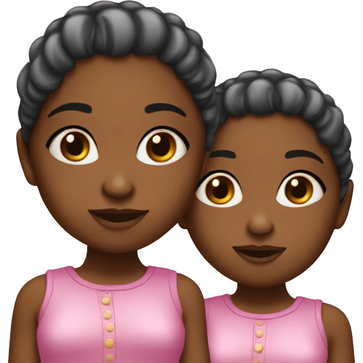 Two years Twin girls  emoji