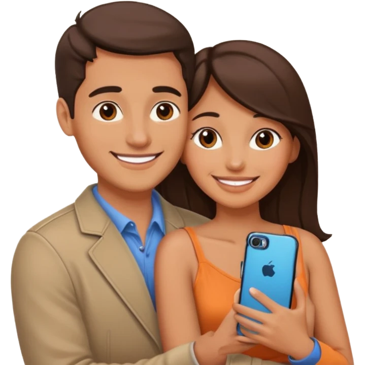 couple photo romantic inside phone wallpaper  emoji