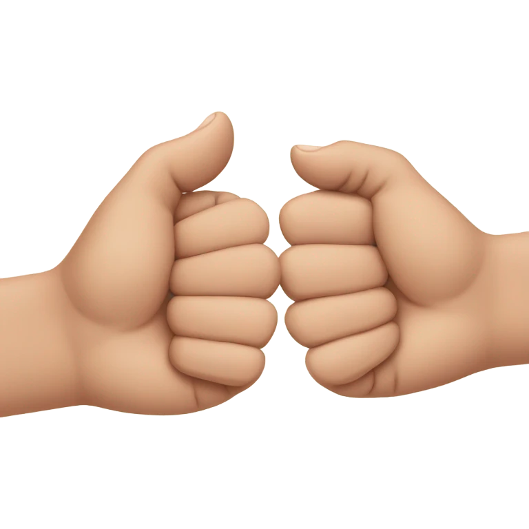 pinky promise hands emoji