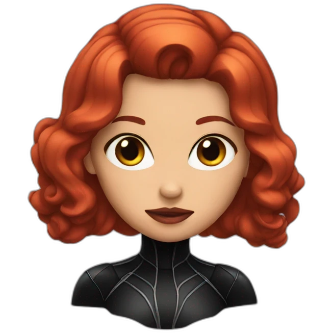 black widow emoji