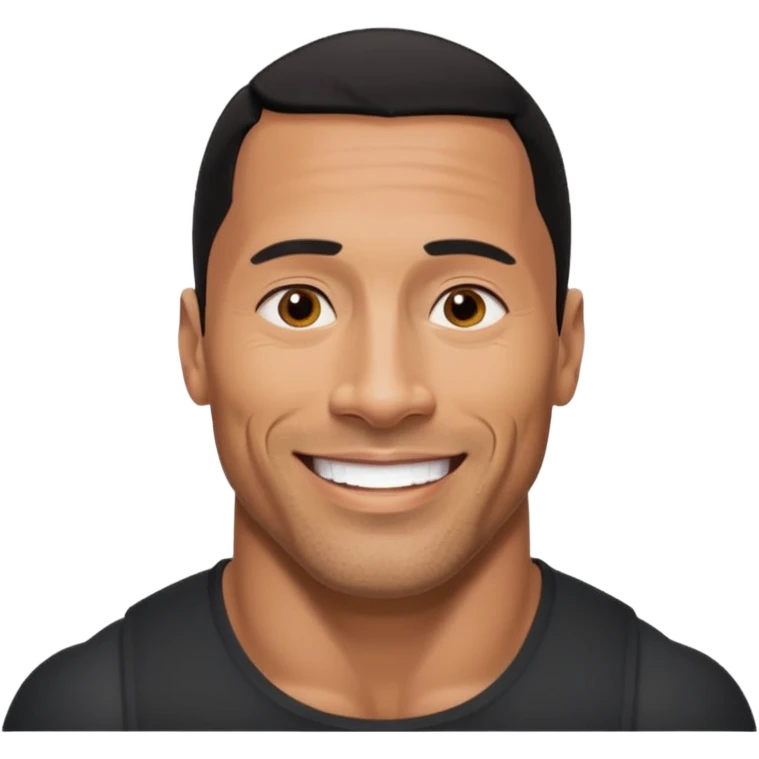 Dwayne Johnson emoji