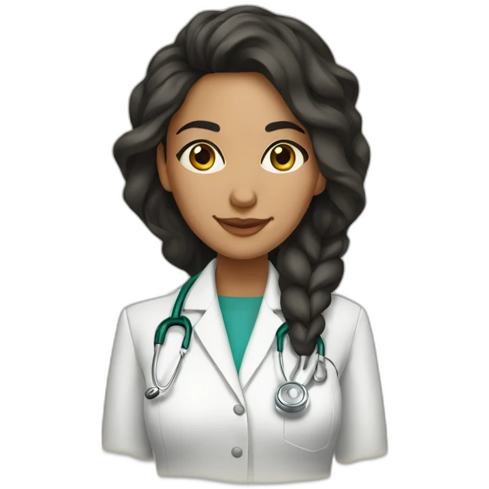 beautiful moroccan woman who was raised in texas and wants to be a doctor emoji
