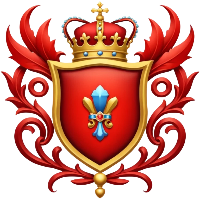 Red Royal Crest emoji