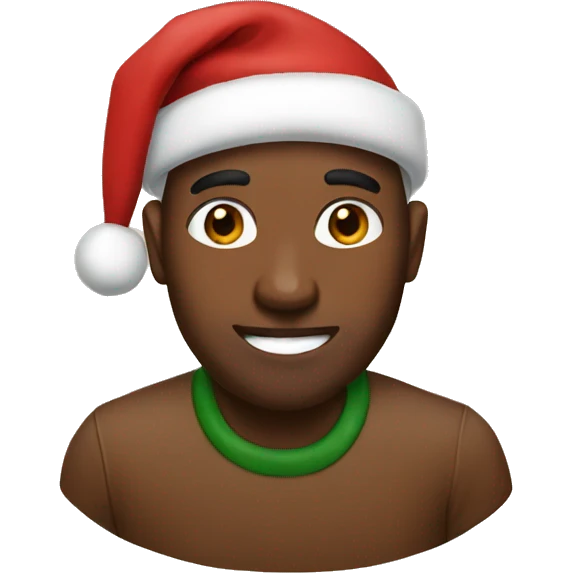 Brown Christmas  emoji