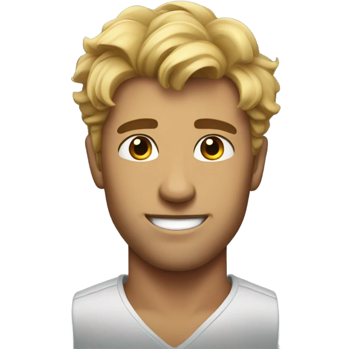a handsome man  emoji