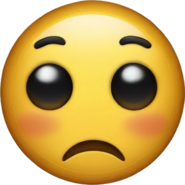 eye closed with frown emoji  emoji