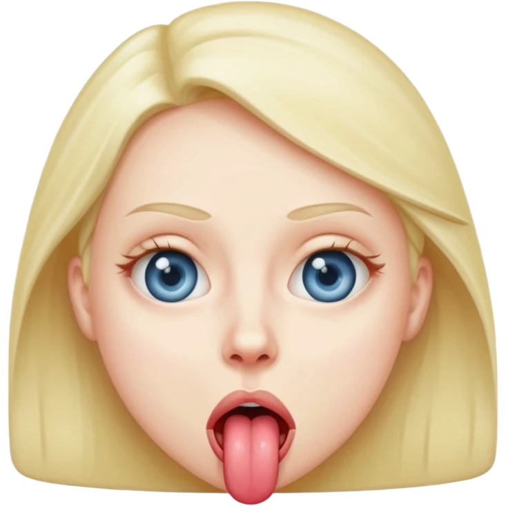 Sticking tongue out with eyes rolling  emoji