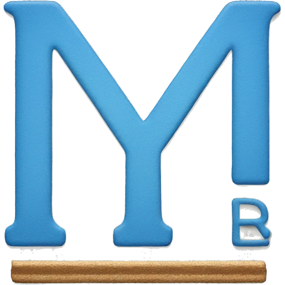 Volkswagenlogo stand over a Blue R Letter emoji