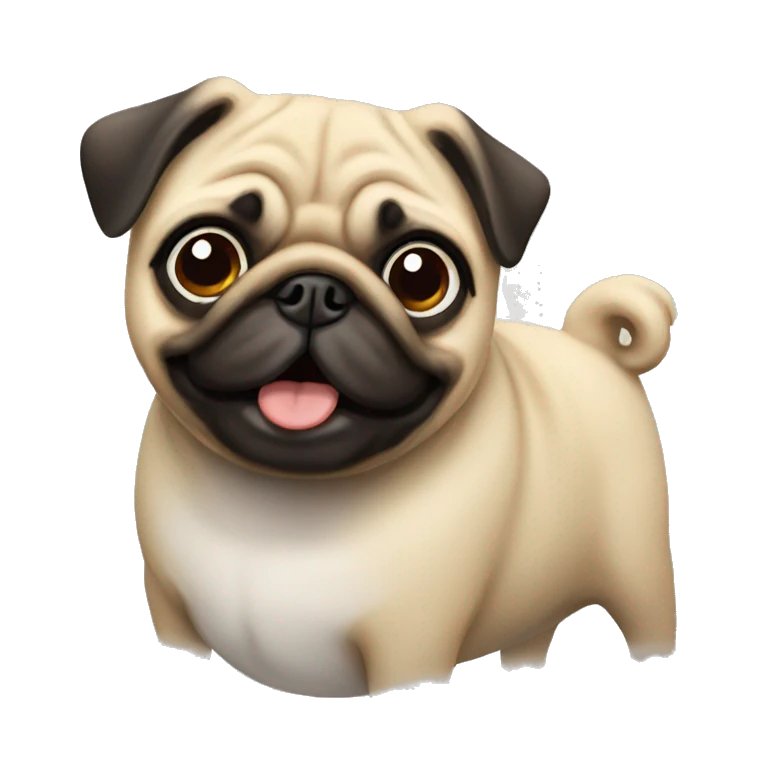 Pug emoji