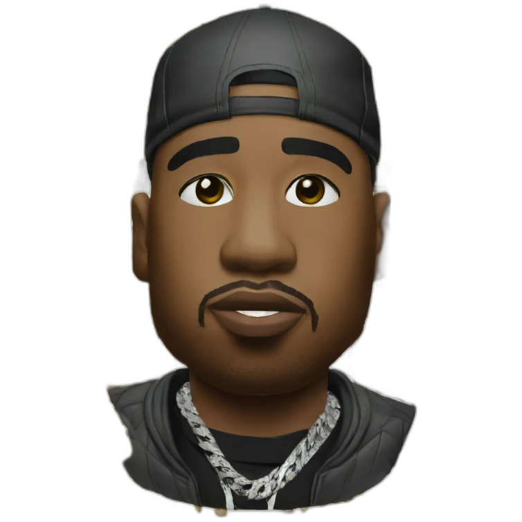 Biggie tupac emoji
