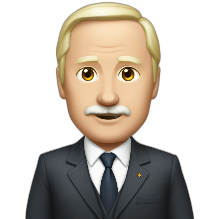 Путин и Лукашенко кушают селедку emoji