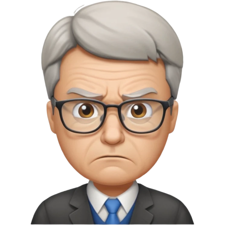 an angry teacher emoji