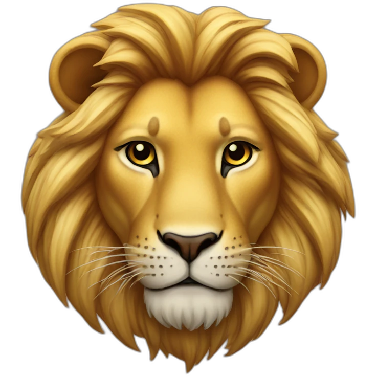Lion sur tigre emoji