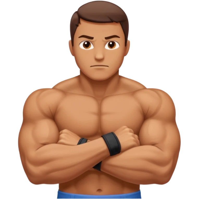 Left and Right fist from the top Perspektive with the Arms crossed over at the wrists  emoji