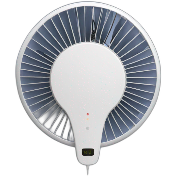 Electronic-portable-Neck-fan emoji