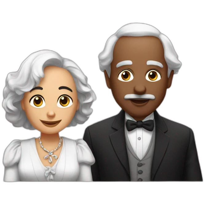 Corneille et Bernie emoji