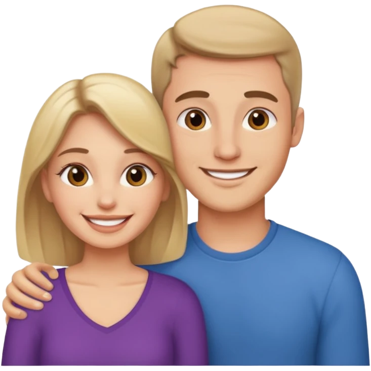 beautiful loving couple emoji