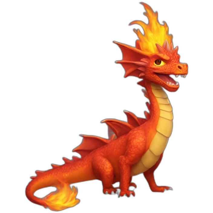Dracaufeu emoji