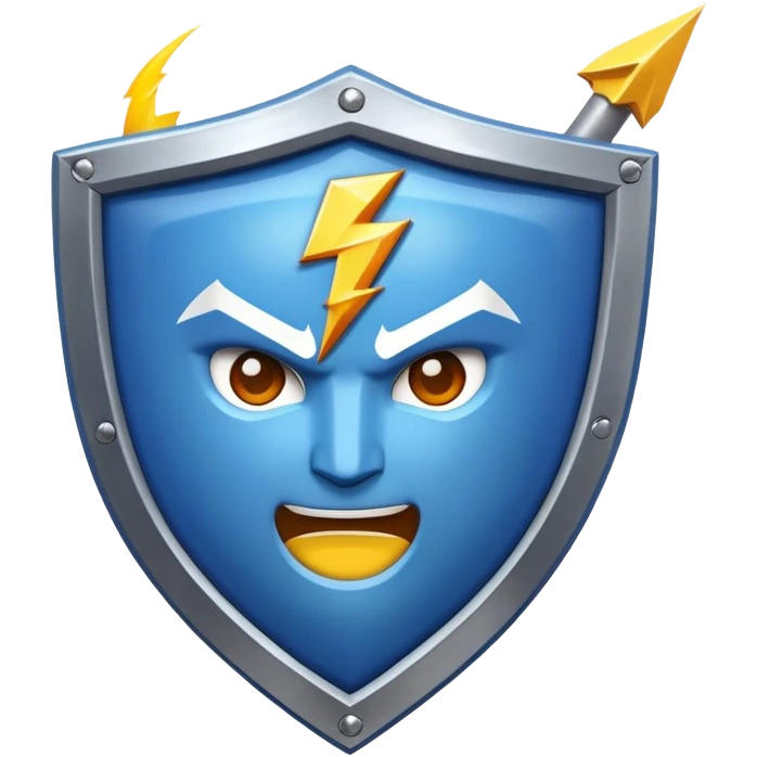 generate an emoji of an ipl team gujarat titans using this emoji's 💙🛡️⚡ emoji