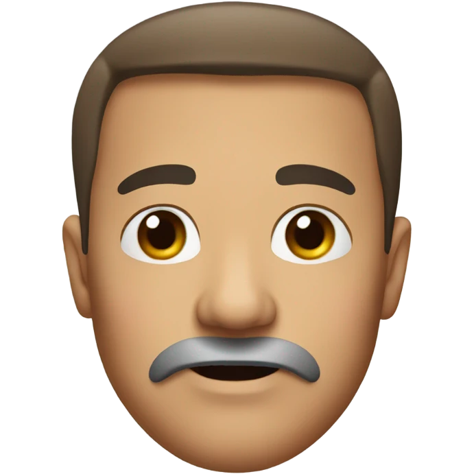 Chopped chin emoji