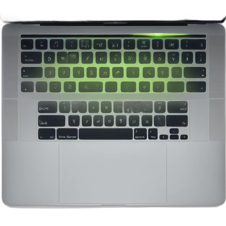 macbook pro 16 lime colour emoji