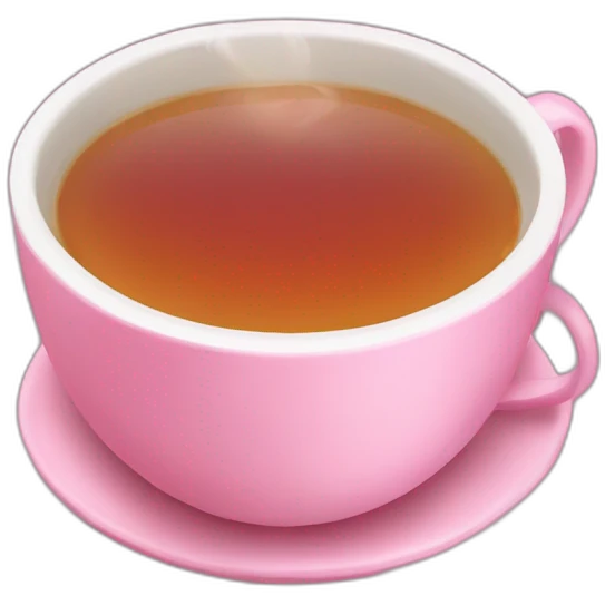 sipping tea with pinky finger up emoji
