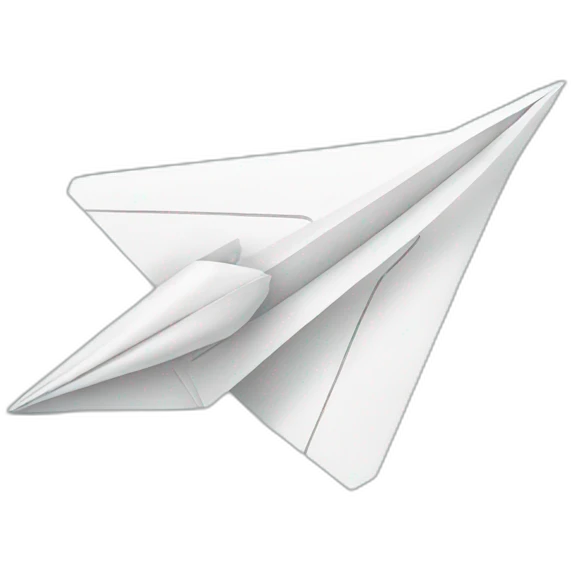 paper aeroplane emoji