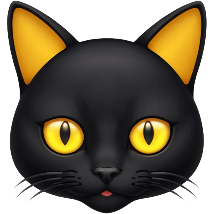 Чорний кіт emoji