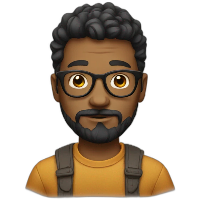 hipster emoji