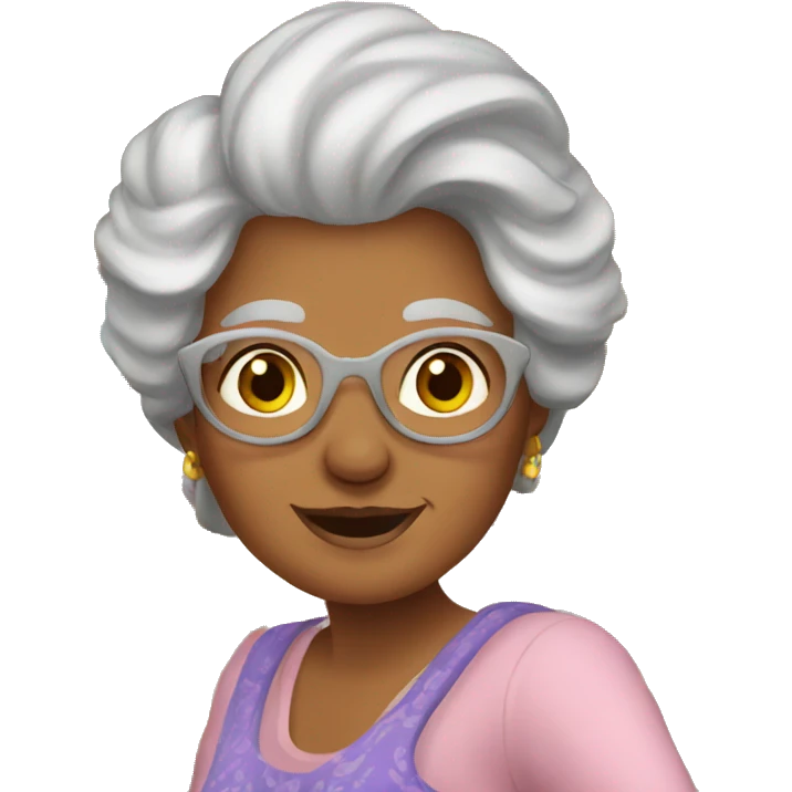 grannies on the carousel emoji