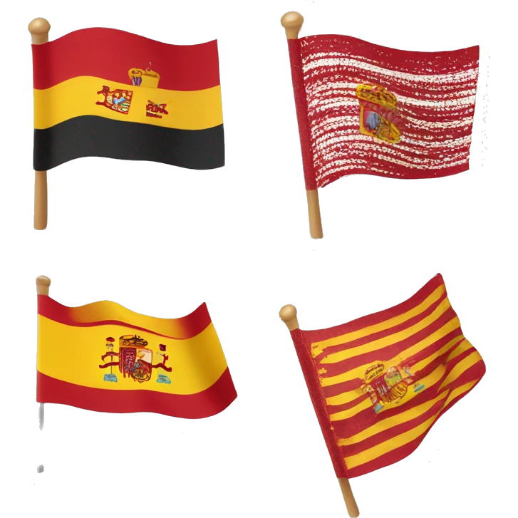 Bandera republicana española roja Amira  emoji