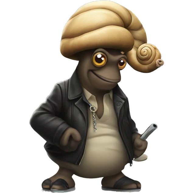 Street gangster SNAIL emoji
