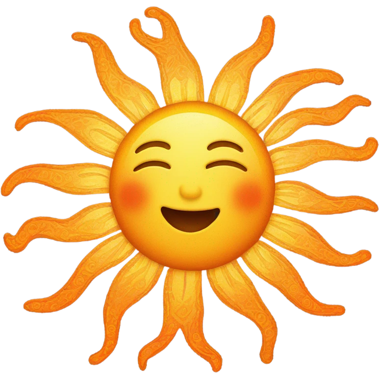 Aesthetically sun  emoji