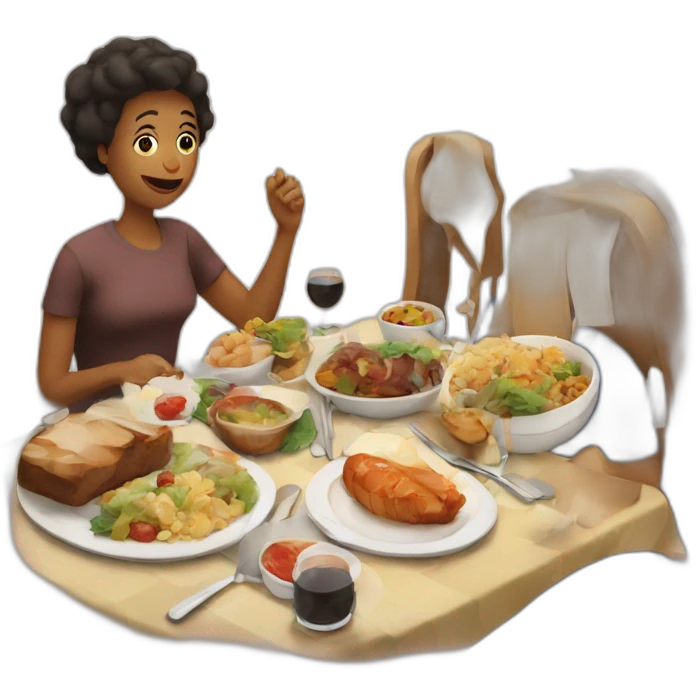 sunday lunch emoji