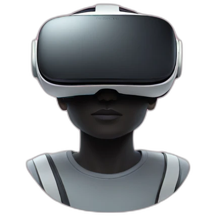 Vr headset no head emoji