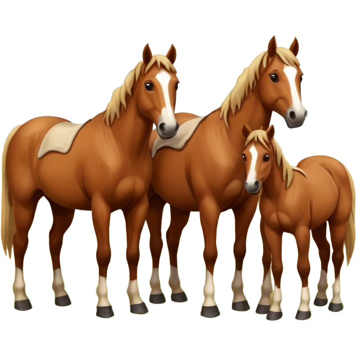 horses emoji