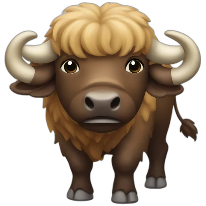 buffalo with wings emoji