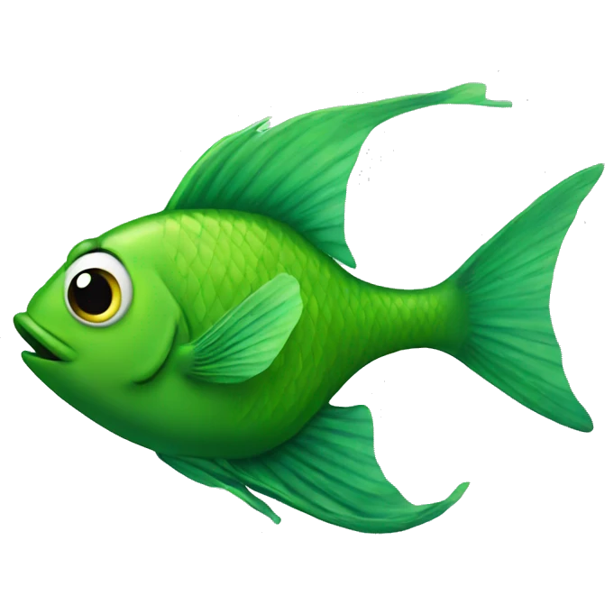 green fish emoji