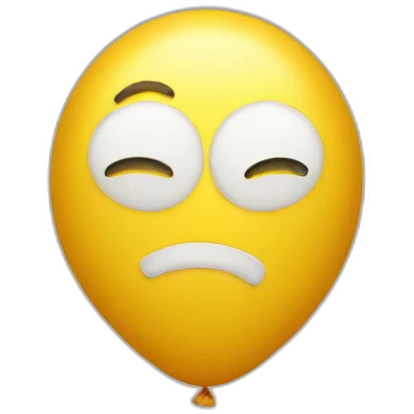 balloon with type letters Boss emoji