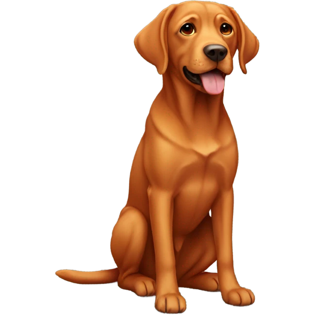 Red lab  emoji